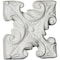 Ekena Millwork 4 1/2"W x 4 1/2"H x 5/8"P Star Rosette ROS05X05ST - alternate 2